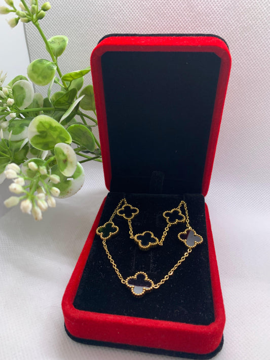 ✨ Ensemble Collier & Bracelet  – VanCleef ✨