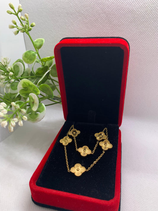 ✨ Ensemble Collier & Bracelet  – VanCleef ✨
